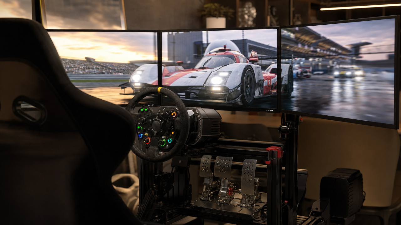 Project Motor Racing updates LMDh class, VR and triple-screen support
