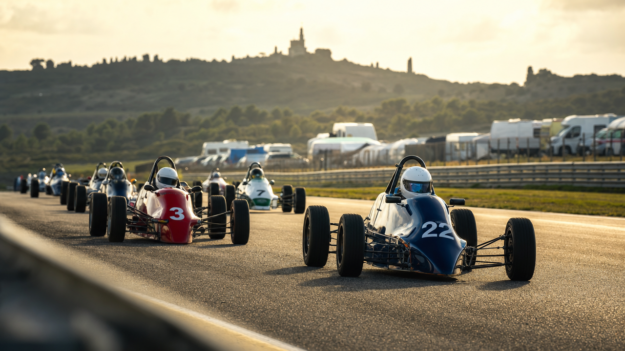 Open Formula Series: Round 3 at Lédenon draws 60 single-seaters