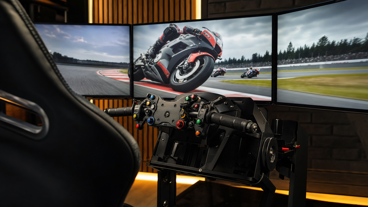 Moza launches MotoGP-licensed motorcycle handlebar controller