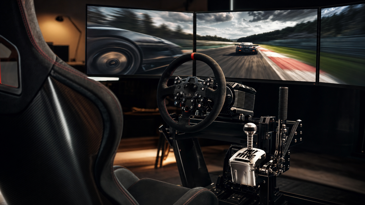 Asetek launches dual-mode shifter and load cell handbrake in October
