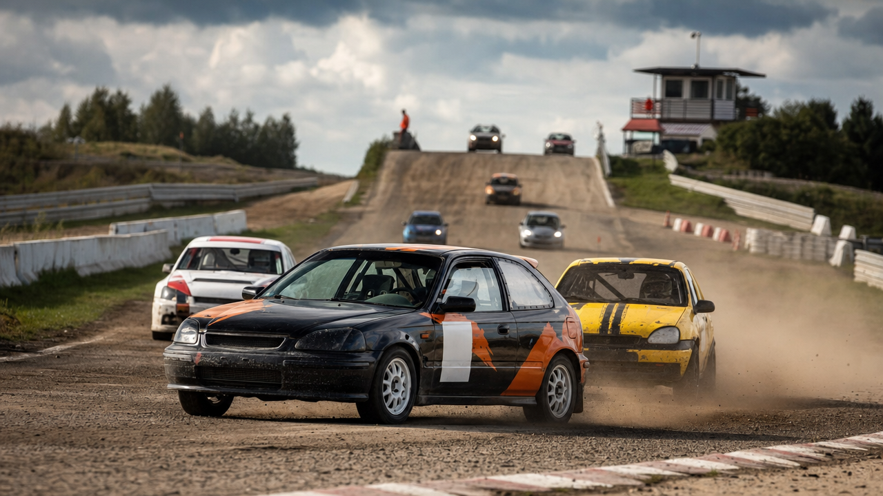 Polish Rallycross and Autocross Championships at Słomczyn