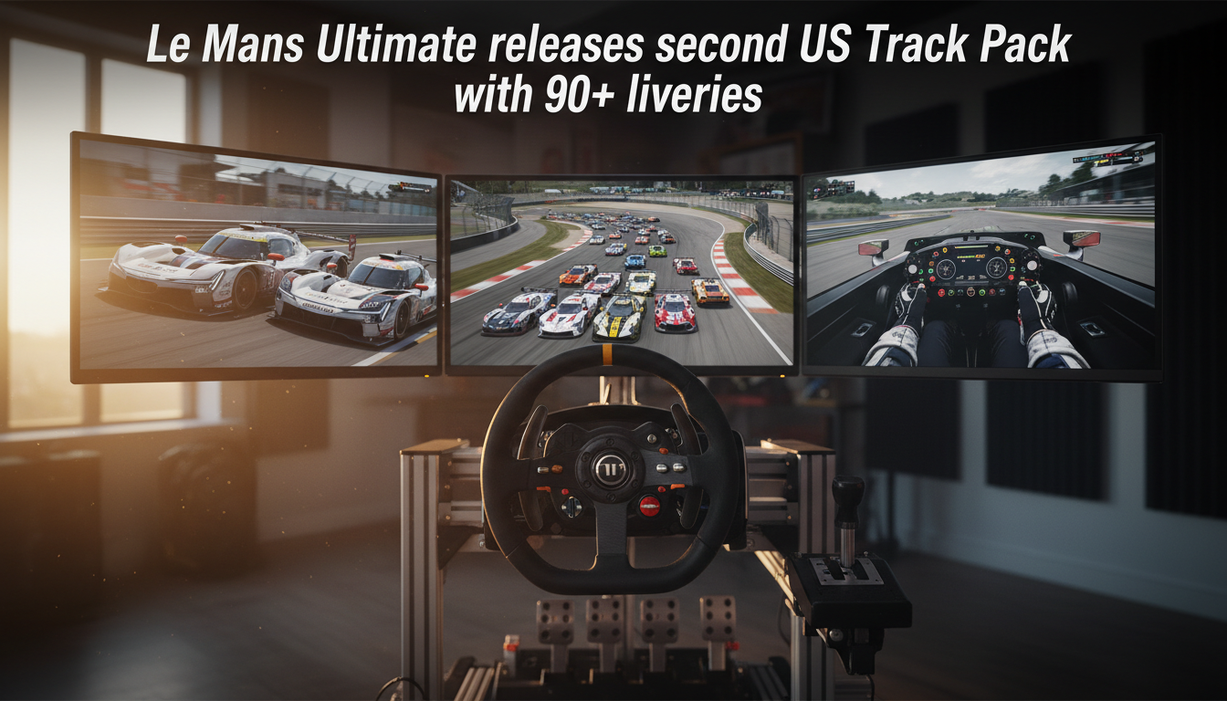 Le Mans Ultimate releases second US Track Pack with 90+ liveries