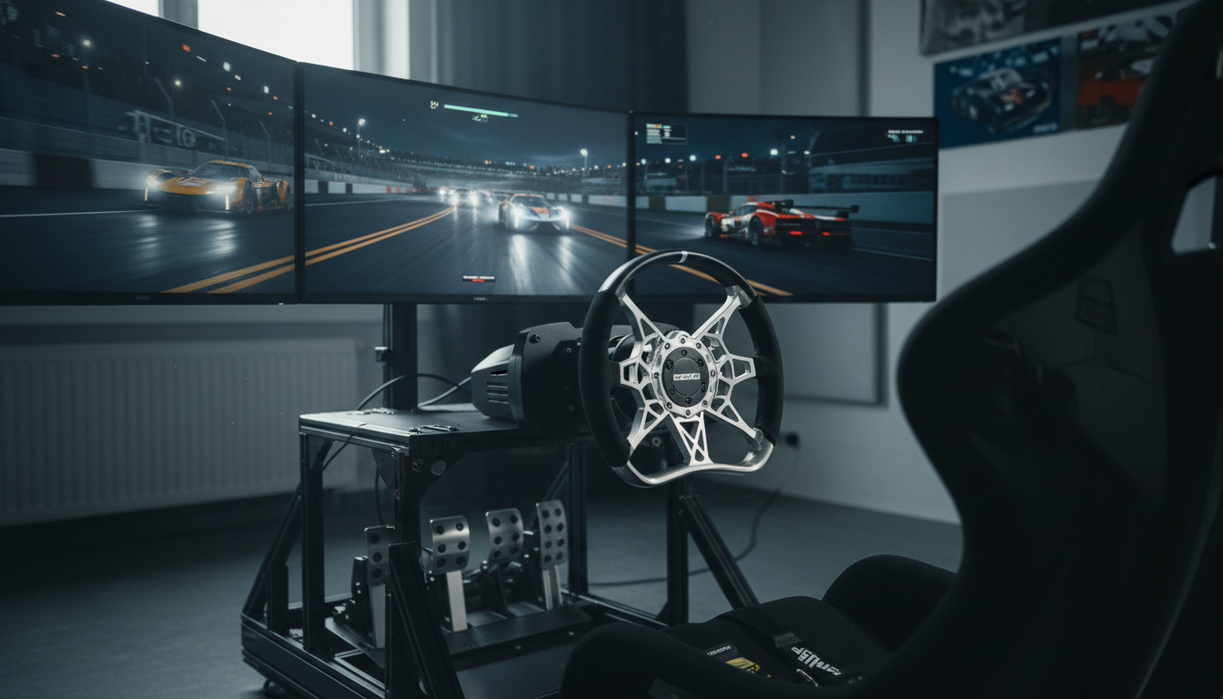 Heusinkveld One SC: lightweight wheel for Simucube 3