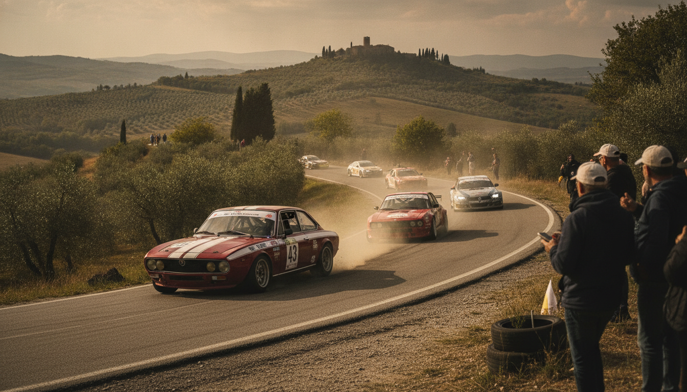 43rd Coppa del Chianti hillclimb underway in Tuscany