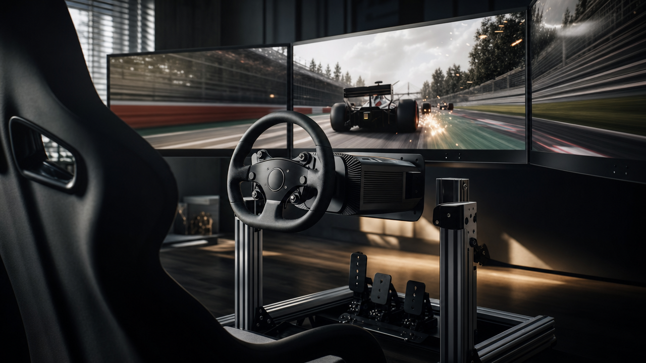 Entry-level direct-drive wheels compared: Asetek, Fanatec, Logitech, MOZA